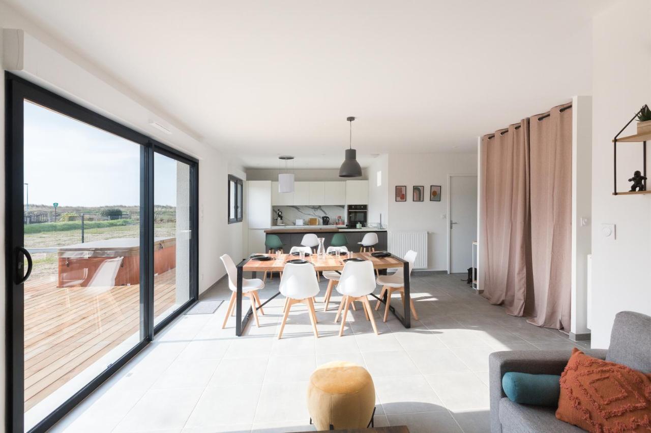 Sea House With Jaccuzy Villa Bretteville-sur-Ay Exteriör bild